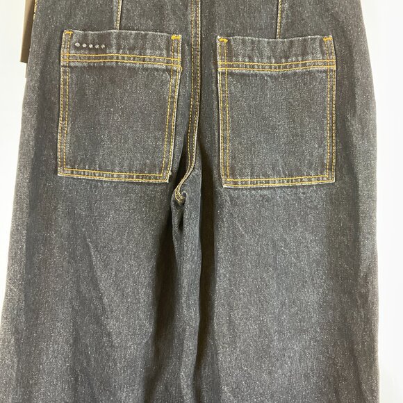 BlankNYC High Cuffed Jeans 24 Blue Dark Wash New NWT - Picture 9 of 12
